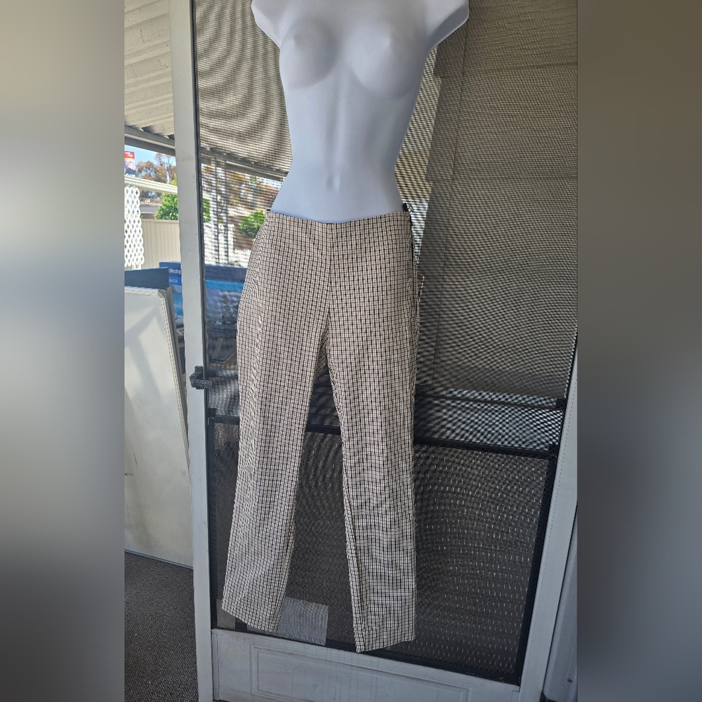 Plaid Ankle Pants [US 4]